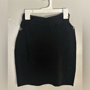Arden B black bandage skirt size medium
